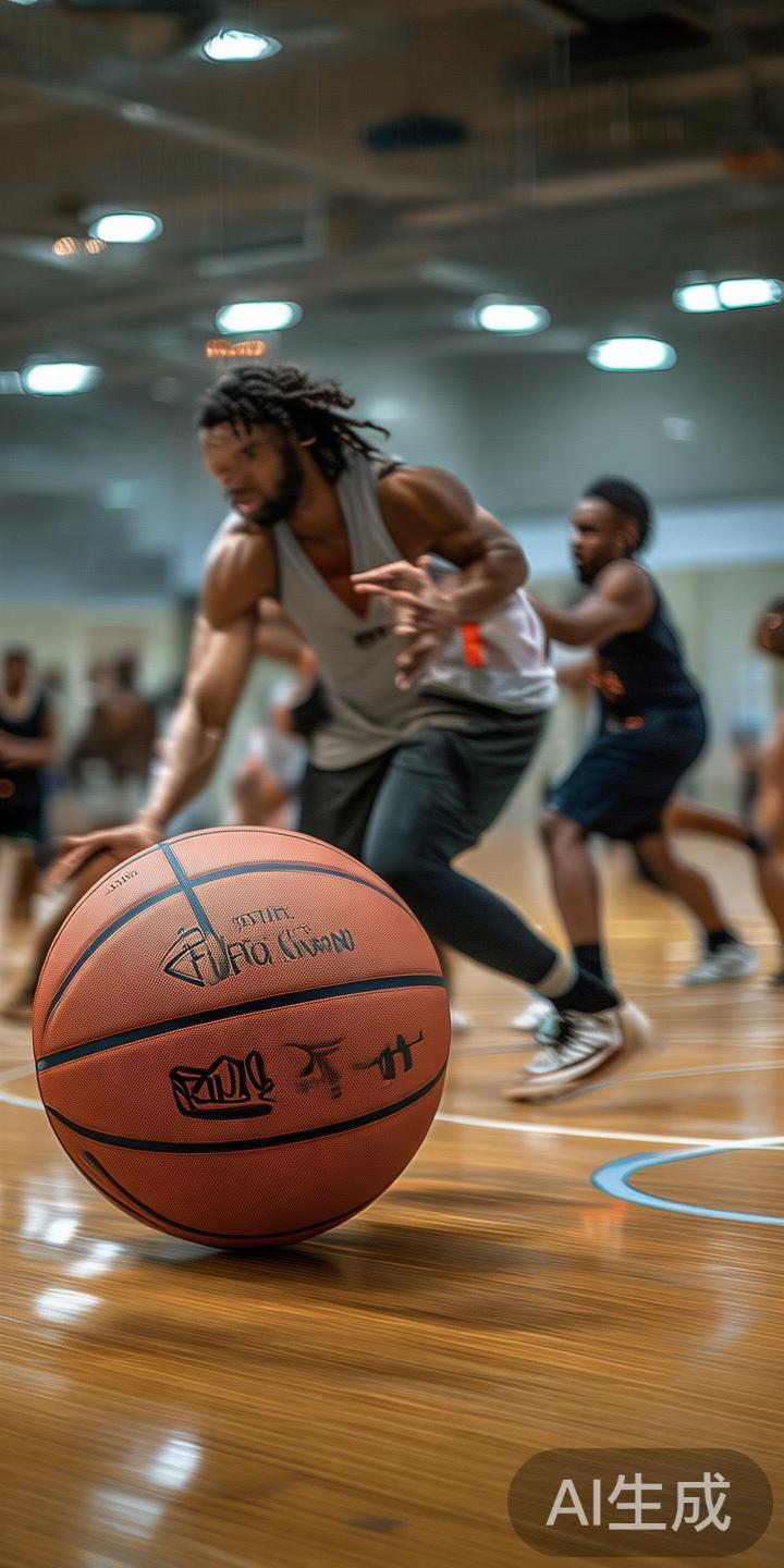 以某职业篮球队的训练为例，使用专业的体育球显著改善